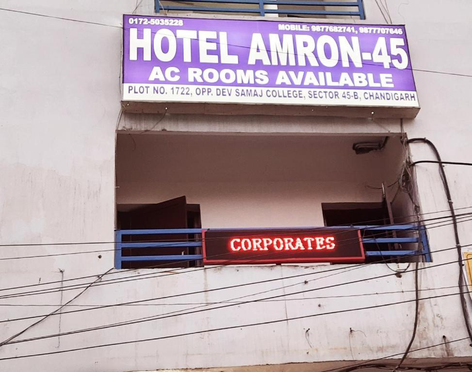 Hotel Amron45 Chandigarh Luaran gambar